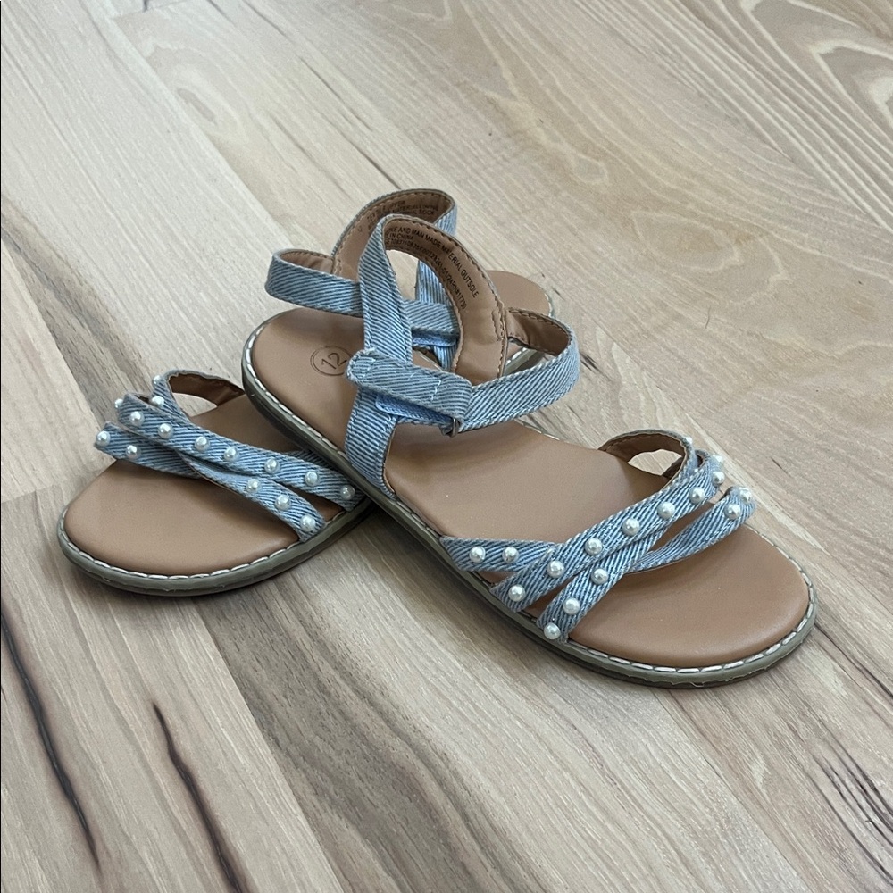 Cat & Jack Blue Girls Sandals